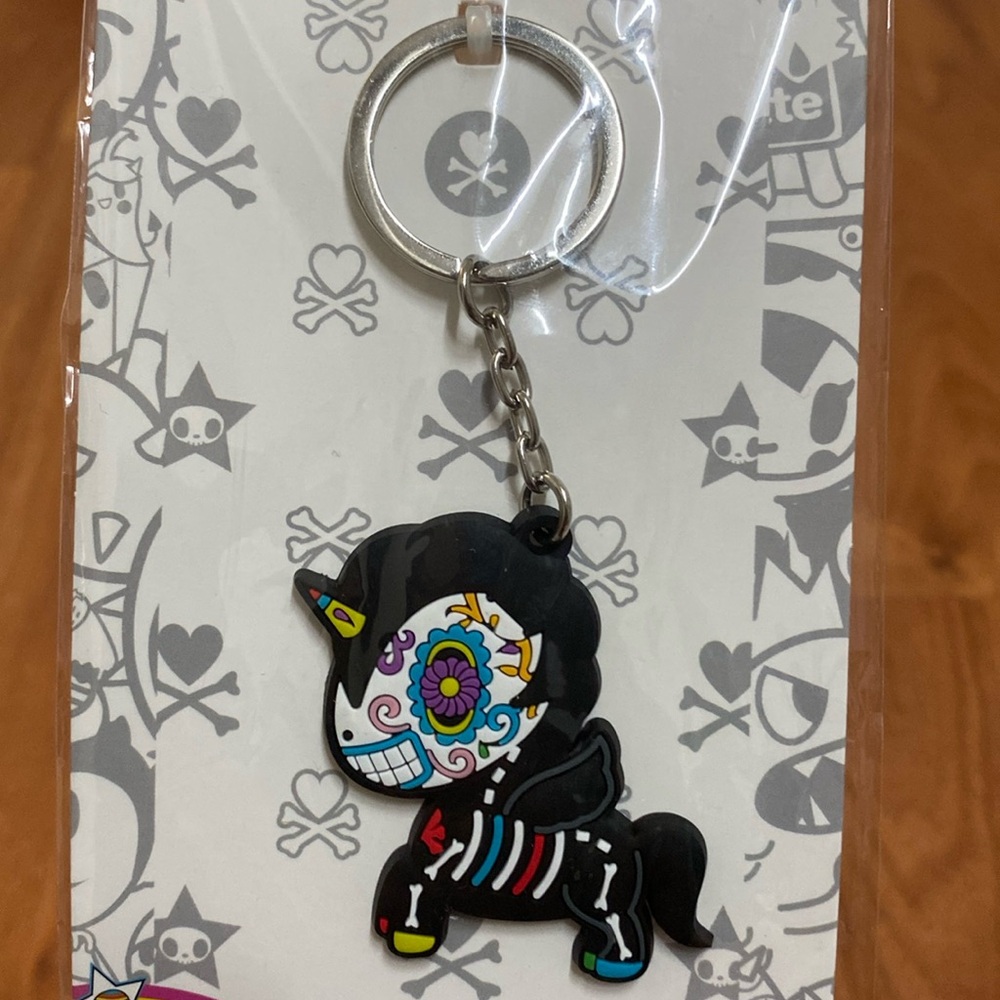 ❤️ Unicorno Tokidoki Keychain Charm Bag Clip New in Packaging